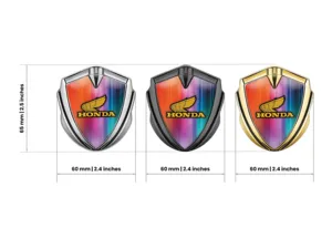 Honda 3D Emblem Abzeichen Moderner Look High-End 3D Stil